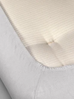 Grüne Erde Bettlaken & Leintücher|Bettlaken & Leintücher^Spannleintuch ALIZA, , 90/100 x 200/220 x 22/28 cm, 97 % Baumwolle/3 % Elasthan, Jersey, GOTS, VEGAN