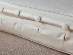 Kinder Grüne Erde Babyschlaf|Kinderschlaf^Sternenwölkchen, Baby- und Kleinkindermatratze, 70 x 140 cm, GOTS, VEGAN