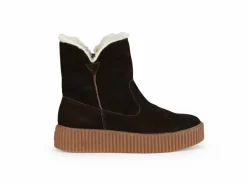 Grüne Erde Schuhe^Stiefelette mit Wollfutter, , 38