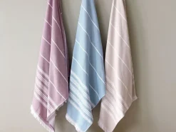 Grüne Erde Handtücher|Alles Für Die Sauna^Strand- und Saunatuch mit Fransen, , 90 x 200 cm, 100 % Baumwolle, GOTS