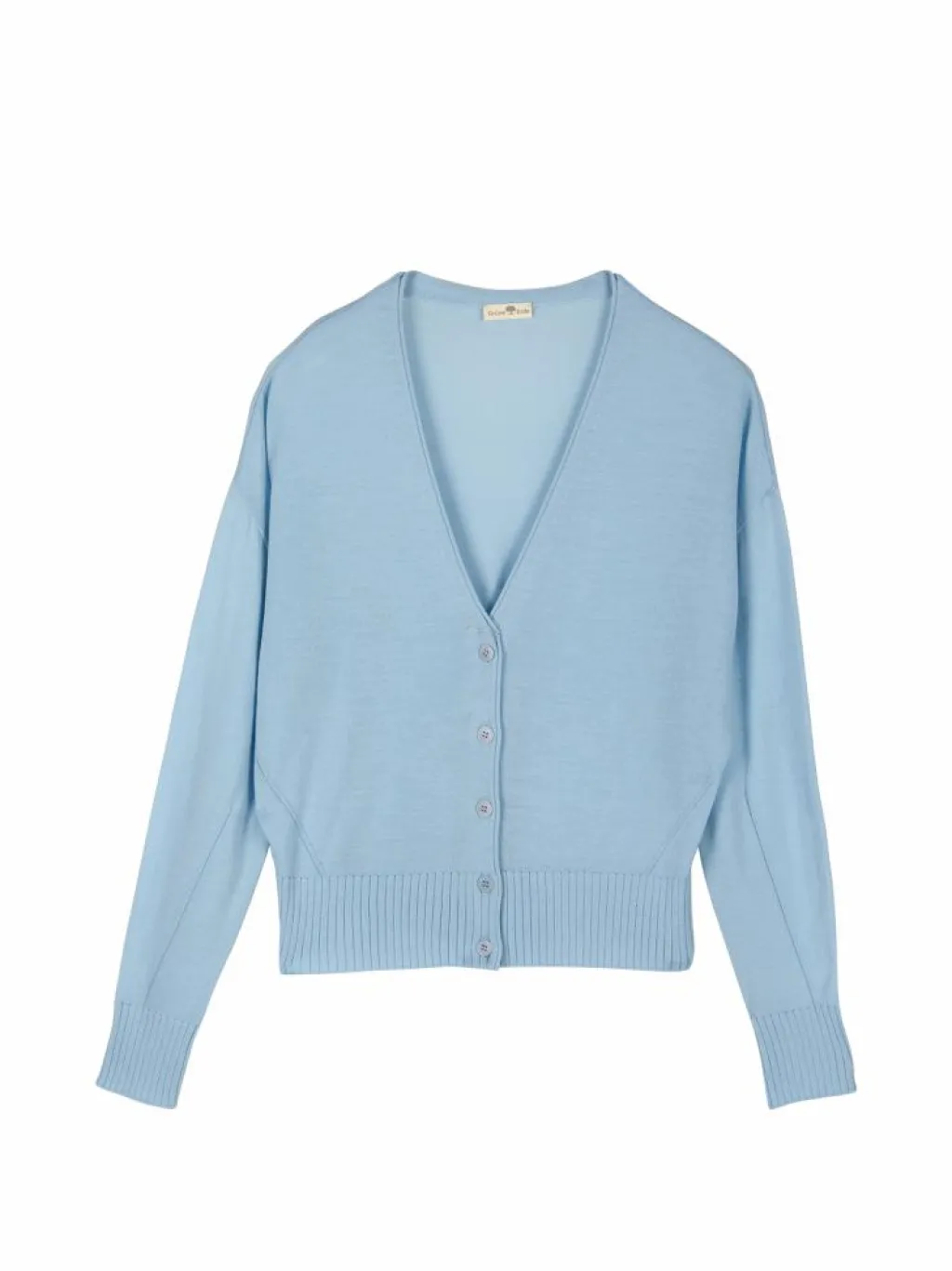 Grüne Erde Essentials|Strickjacken^Strickjacke aus Bio-Wolle, , S, GOTS