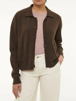 Grüne Erde Strickjacken^Strickjacke aus Yakwolle, , S