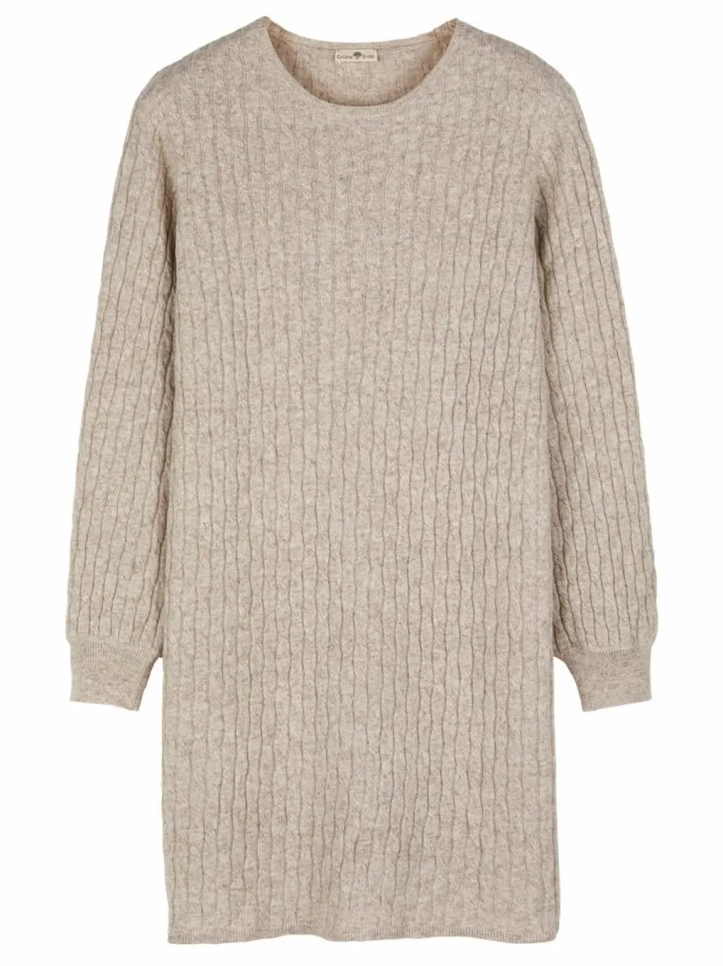 Grüne Erde Kleider & Overalls^Strickkleid aus Bio-Baumwolle und Wolle, , XL, GOTS