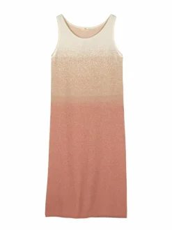 Grüne Erde Kleider & Overalls^Strickkleid aus Bio-Baumwolle und Leinen, 77 strick degradé, S, GOTS