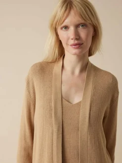 Grüne Erde Strickjacken^Strickmantel aus Bio-Baumwolle, , XS, GOTS