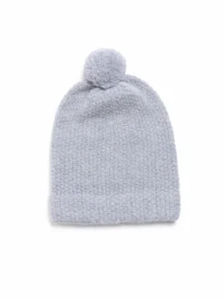 Grüne Erde Accessoires^Strickmütze aus Alpakawolle, 32 lichtblau melange, one size