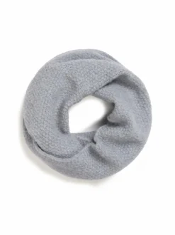 Grüne Erde Accessoires^Strickschal aus Alpakawolle, 32 lichtblau melange, one size