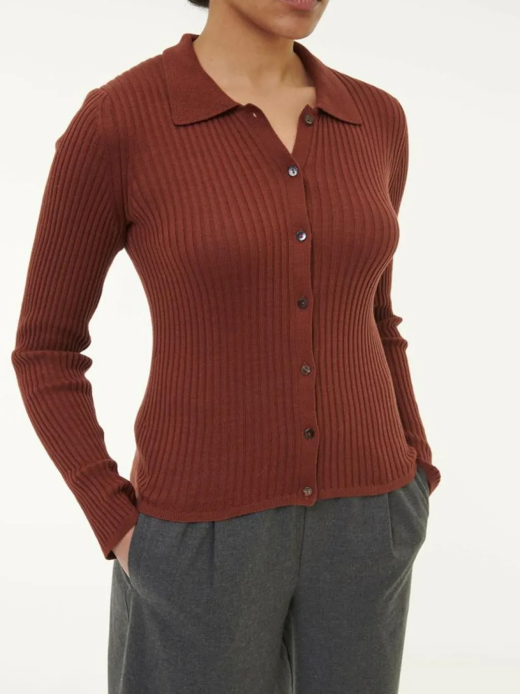 Grüne Erde Pullover^Strickshirt aus Bio-Baumwolle und Alpaka, , XL, GOTS