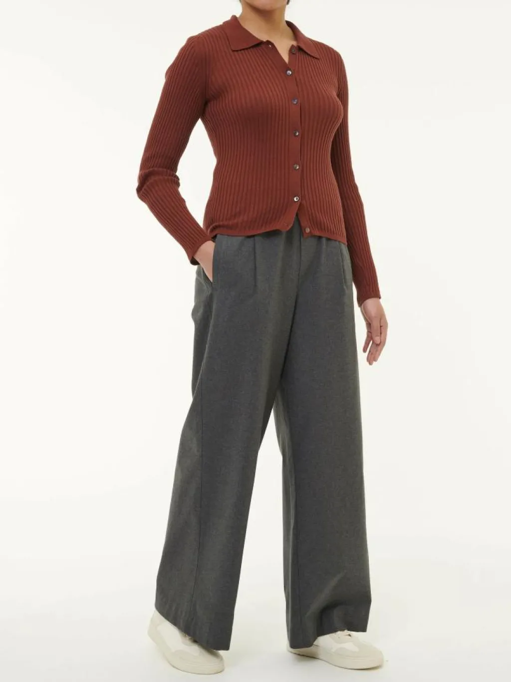 Grüne Erde Pullover^Strickshirt aus Bio-Baumwolle und Alpaka, , XL, GOTS