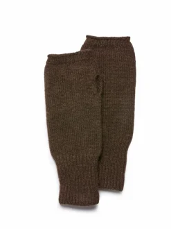 Grüne Erde Accessoires^Strickstulpen aus Yakwolle, , one size