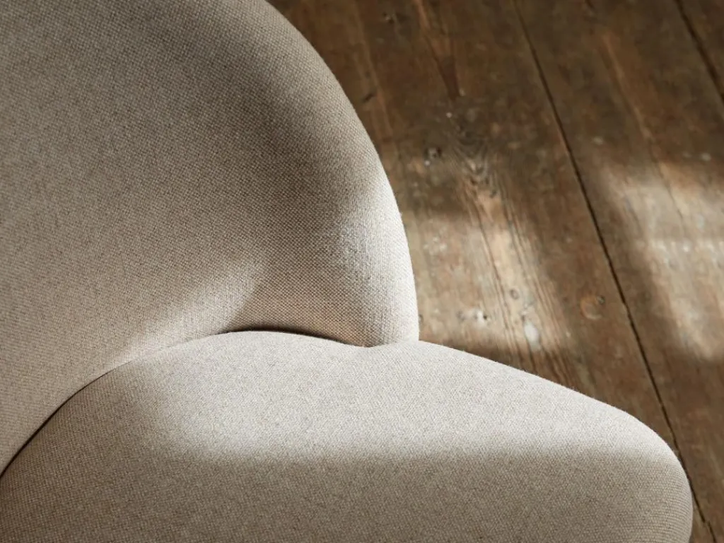 Grüne Erde Stühle & Bänke^Stuhl Belmont ohne Armlehne 54X60/45X83/48 cm, mit Bezug, Wollstoff Tano Natur (79),