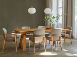 Grüne Erde Stühle & Bänke^Stuhl Kilian, ohne Armlehne, Wollstoff Tano Natur (79),