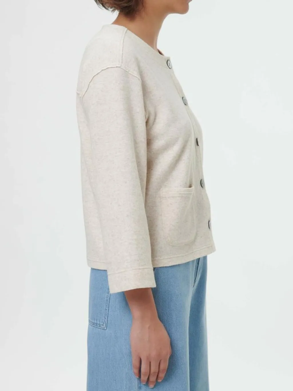 Grüne Erde Jacken & Mäntel^Sweatjacke aus Bio Baumwolle/Hanf, , 46, GOTS