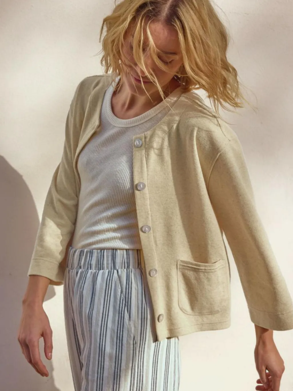 Grüne Erde Jacken & Mäntel^Sweatjacke aus Bio Baumwolle/Hanf, , 46, GOTS