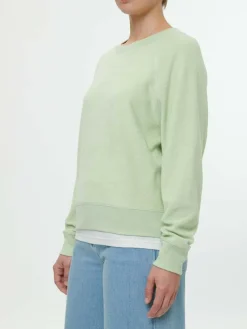 Grüne Erde Shirts|Pullover^Sweatshirt aus Bio Baumwolle, 44 pastellgrün, XS, GOTS