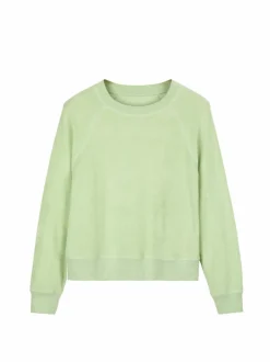 Grüne Erde Shirts|Pullover^Sweatshirt aus Bio Baumwolle, 44 pastellgrün, XS, GOTS