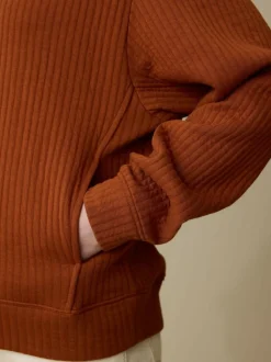 Grüne Erde Shirts^Sweatshirt aus Bio-Baumwolle, 22 kastanie, XL, GOTS