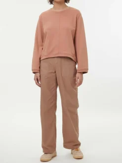 Grüne Erde Shirts^Sweatshirt aus Bio-Baumwolle, 61 sienna, 38, GOTS