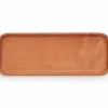Grüne Erde Geschirr|Küchenaccessoires^Tablett, Erle geölt, 10,5 x 28 cm