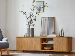 Grüne Erde Lampen & Leuchten|Lampen & Leuchten^Tischleuchte Torasu, Höhe 30 cm, Ø 14 cm, Eiche, inkl. Leuchtmittel