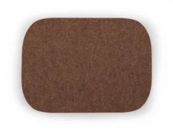 Grüne Erde Küchentextilien|Küchentextilien^Tischset aus Wollfilz, braun, 45 x 33 cm