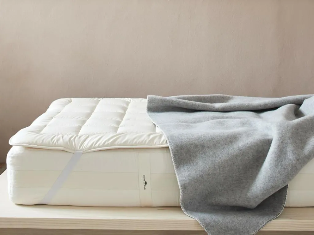 Grüne Erde Geschenkboxen|Auflagen, Unterbetten & Topper^Unterbett Baumwolle Pur, 90 x 200 cm, 500 g/m2 GOTS, NATURTEXTIL BEST, VEGAN