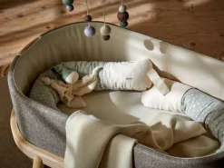 Kinder Grüne Erde Kuscheldecken Und Wärmekissen^Wickel- und Puckdecke Lola, natur, 80 x 95 cm, 100 % Schurwolle (Merino), Schurwolle kbT