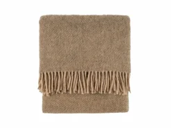 Grüne Erde Wohndecken^Wohndecke Mats Pur, , 130 x 200 cm, 50 % rezyklierte Schurwolle (Lamm)/50 % Schurwolle (Lamm), eco-wool