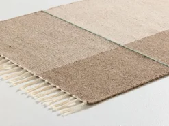 Grüne Erde Teppiche|Teppiche^Wollteppich Kelim Mata, , 70 x 140 cm