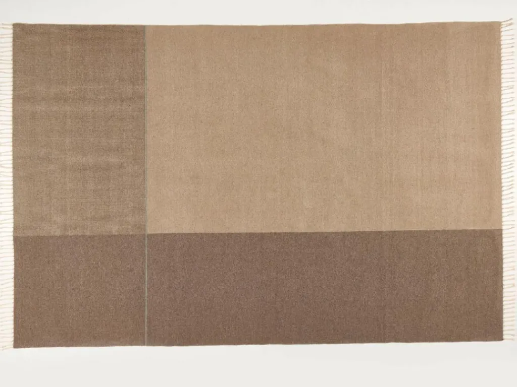 Grüne Erde Teppiche|Teppiche^Wollteppich Kelim Mata, , 70 x 140 cm