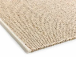 Grüne Erde Teppiche|Teppiche^Wollteppich Linio Pur, , 70 x 140 cm