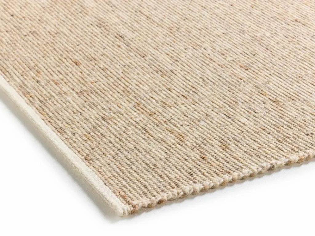 Grüne Erde Teppiche|Teppiche^Wollteppich Linio Pur, , 70 x 140 cm