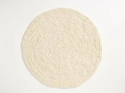 Grüne Erde Teppiche|Teppiche^Wollteppich Maglia, , Ø 140 cm