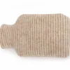 Grüne Erde Zier- & Wärmekissen|Geschenke-Guide^Wärmflaschenbezug Helen, beige, natur, 2 L, 100 % Schurwolle (Schaf)