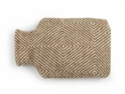 Grüne Erde Zier- & Wärmekissen|Kuscheldecken Und Wärmekissen^Wärmflaschenbezug Nola, hasel, 2 L, 100 % Schurwolle (Schaf)