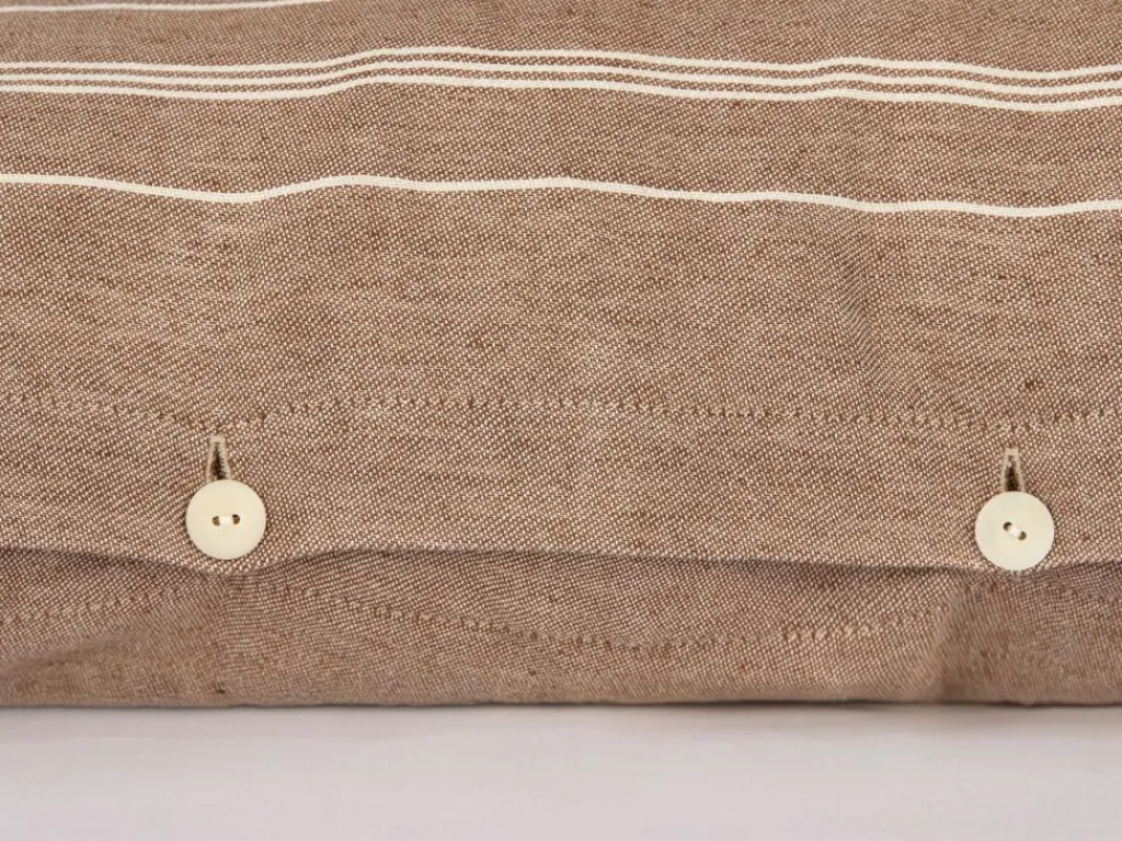 Grüne Erde Zier- & Wärmekissen^Zierkissenbezug DAFNE, , 35 x 80 cm, 50% Baumwolle/50% Leinen, GOTS