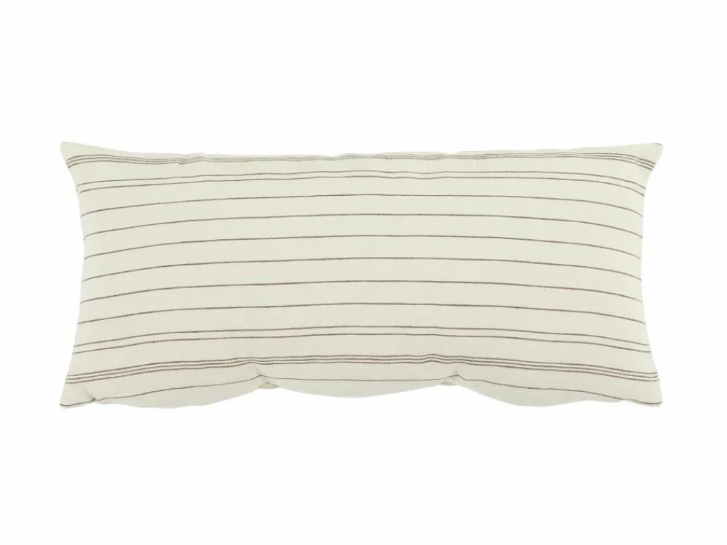 Grüne Erde Zier- & Wärmekissen^Zierkissenbezug DAFNE, , 35 x 80 cm, 50% Baumwolle/50% Leinen, GOTS