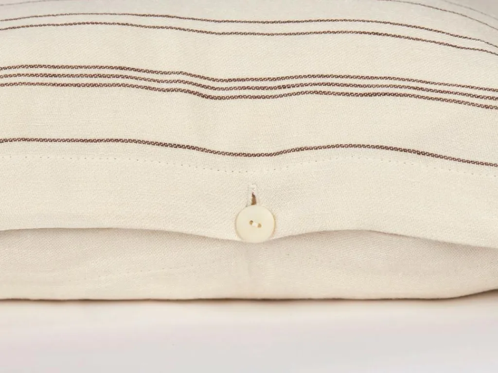 Grüne Erde Zier- & Wärmekissen^Zierkissenbezug DAFNE, , 35 x 80 cm, 50% Baumwolle/50% Leinen, GOTS