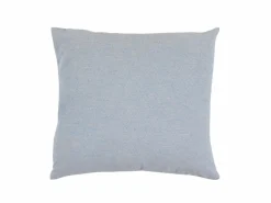 Grüne Erde Zier- & Wärmekissen^Zierkissenbezug LUANA, saphier, 40 x 40 cm, 70 % Baumwolle/30 % Hanf, GOTS