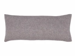 Grüne Erde Zier- & Wärmekissen^Zierkissenbezug Malin, rauch, 35 x 80 cm, 60% Schurwolle (Lamm) eco wool, 40% Alpaka