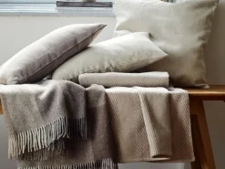 Grüne Erde Zier- & Wärmekissen^Zierkissenbezug OTIS, , 50 x 50 cm, 100 % Leinen, GOTS