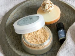 Grüne Erde Einschlafhilfen|Feste Kosmetik & Alles Mit Kunststofffreier Verpackung^ZIRBENWALD - Badekugel Zirbe & Zitrone 50 g